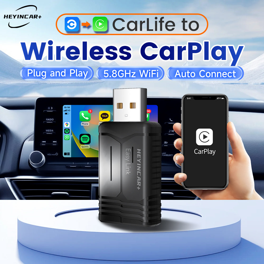 Carlife to Wireless Adapter | Plug & Play Upgrade