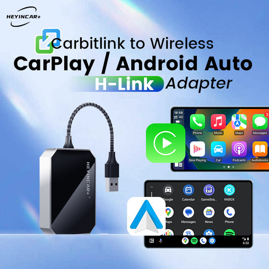 Convert Carbitlink to wireless CarPlay & Android Auto — Auto-connect, no cables