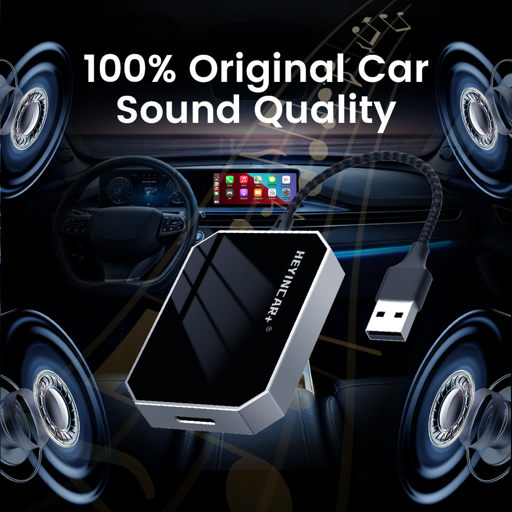 Convert Carbitlink to wireless CarPlay & Android Auto — Auto-connect, no cables