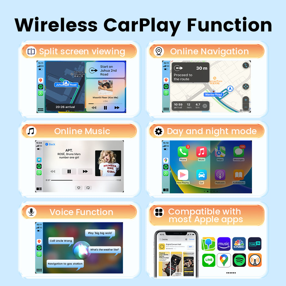 Carlife to Wireless Adapter | Plug & Play Upgrade