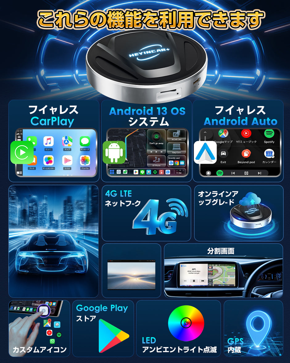 CarPlay H-MAX AiBox  ｜Japanese Version