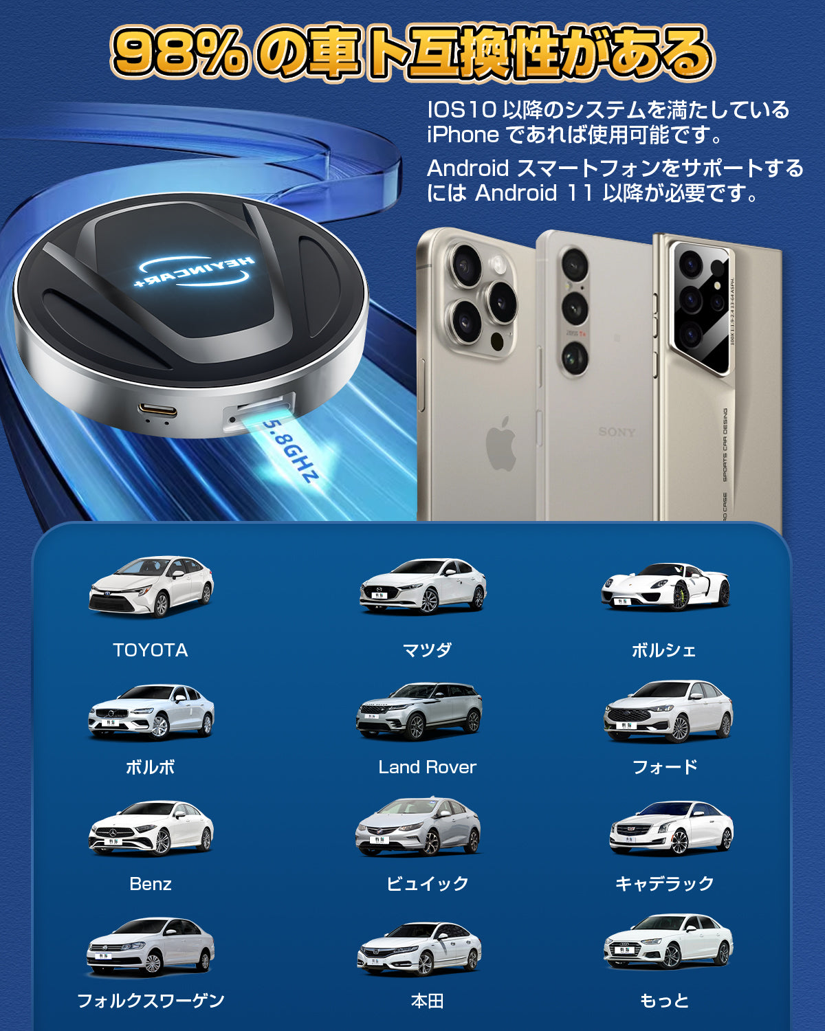CarPlay H-MAX AiBox  ｜Japanese Version
