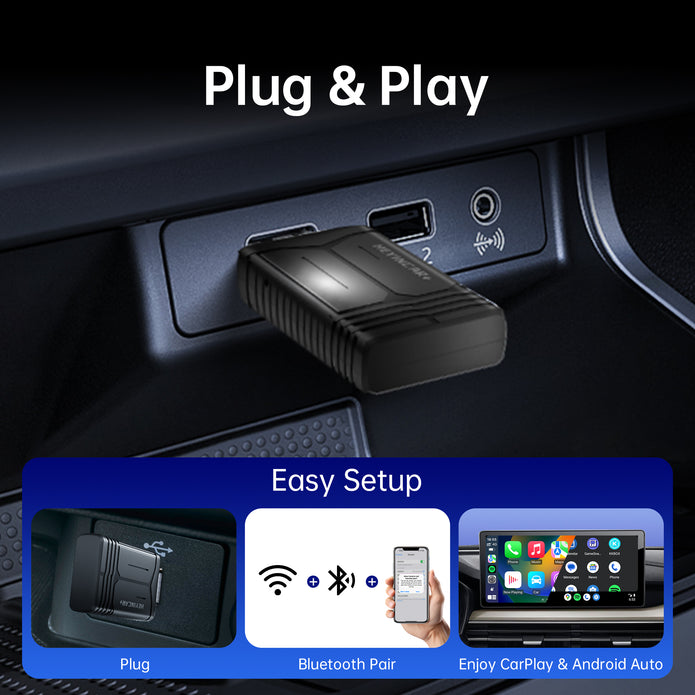 Wireless CarPlay & Android Auto Adapter