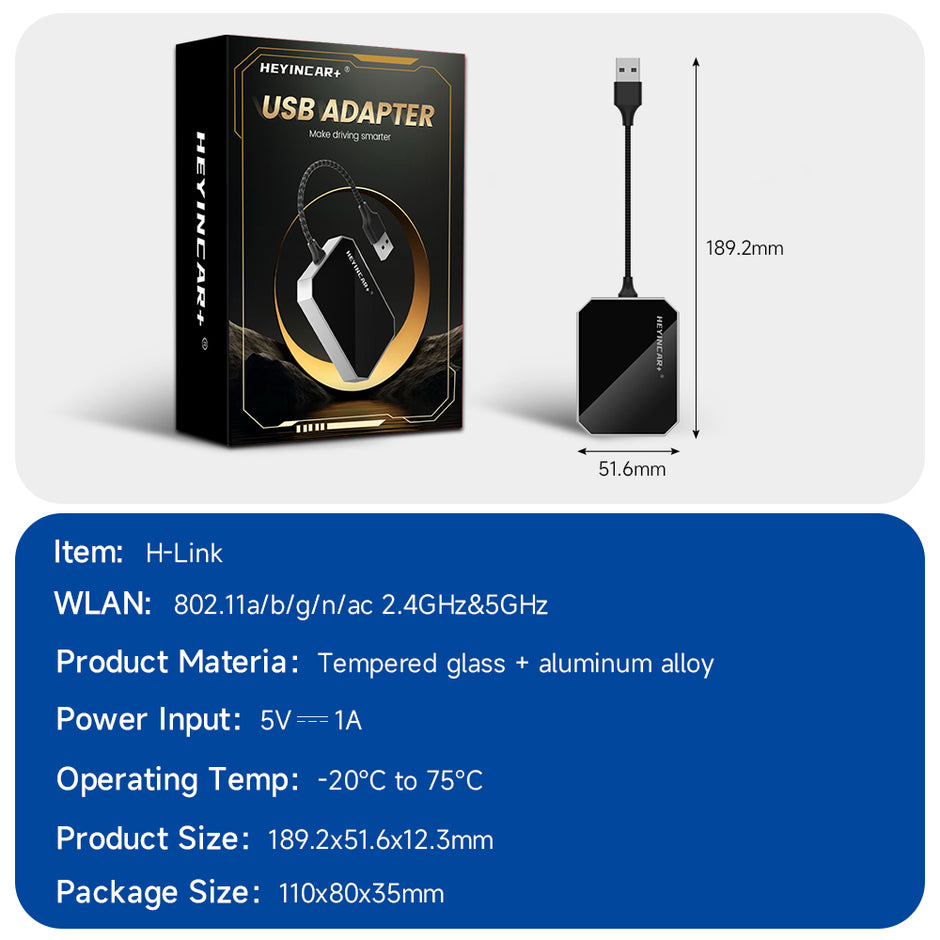 Convert Carbitlink to wireless CarPlay & Android Auto — Auto-connect, no cables