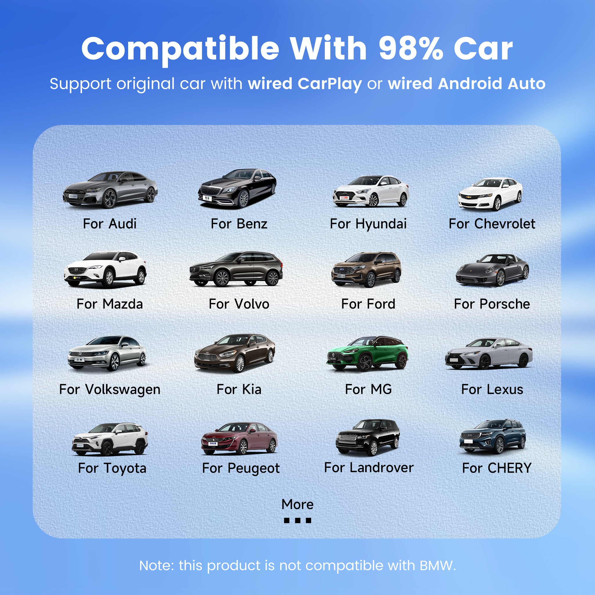 MINI Wireless CarPlay & Android Auto Adapter