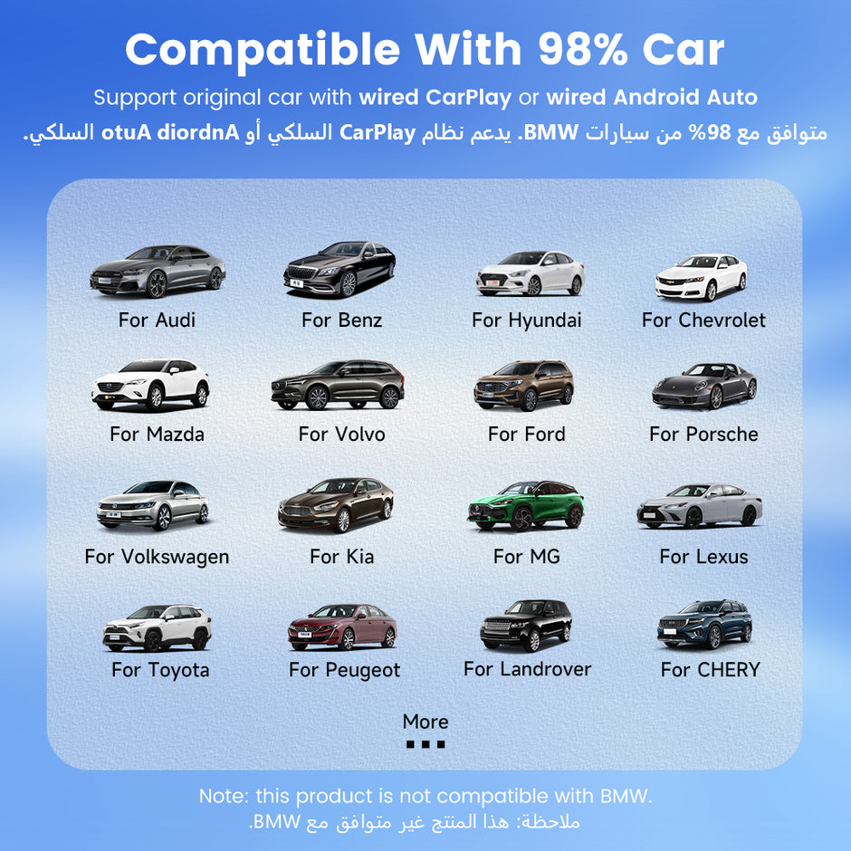 MINI Wireless CarPlay & Android Auto Adapter