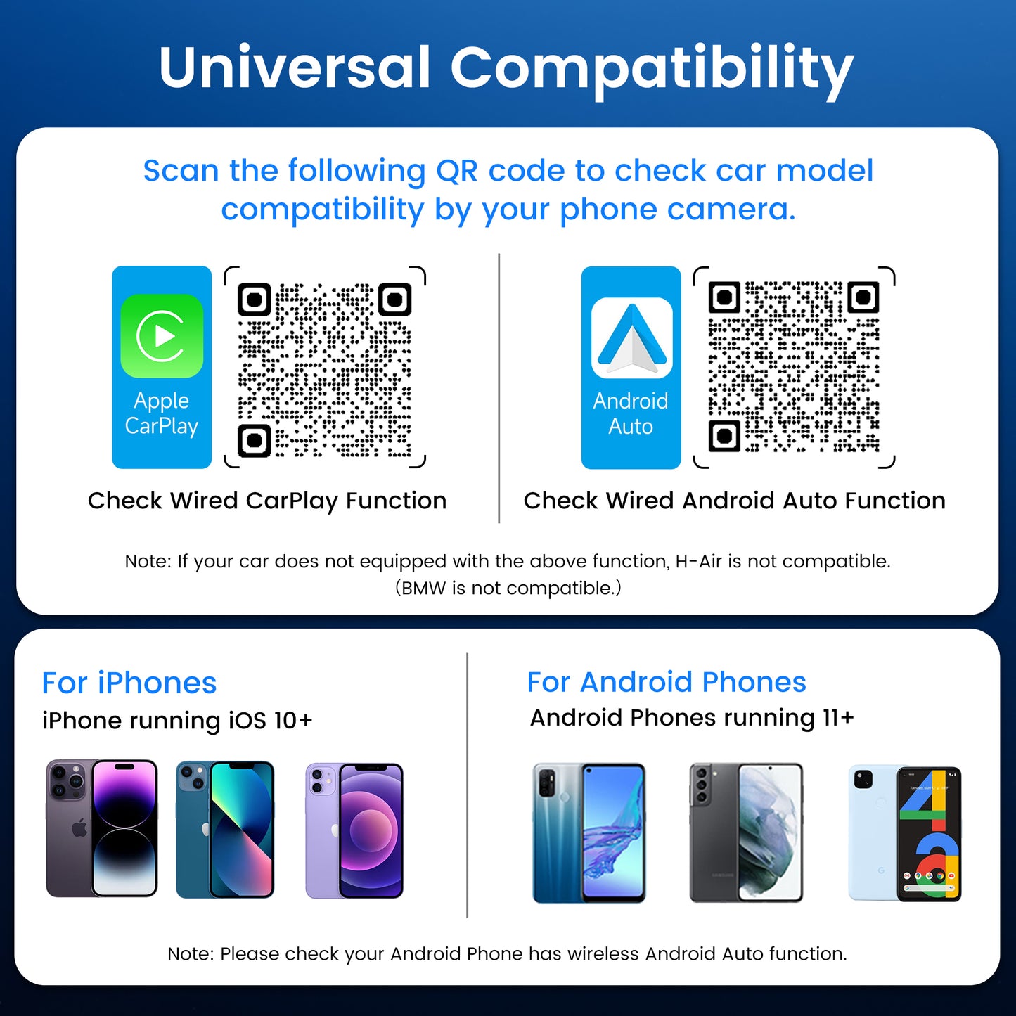Wireless CarPlay & Android Auto Adapter